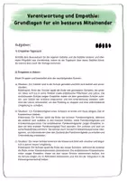 Vorschau - Arbeitsblätter - Ethik 5. Klasse – Verantwortung übernehmen & Empathie zeigen - Seite 3