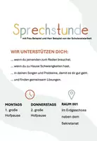 Vorschau - Fördermaterial/Inklusion - Schild für Kinder Sprechstunde von der Schulsozialarbeit - Deckblatt