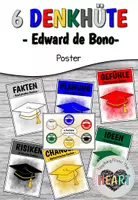 Vorschau - Poster - 6 Denkhüte - Poster - Deckblatt