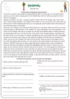 Vorschau - Arbeitsblätter - A visit to the Californian National Parks (Gruppenpuzzle) - Seite 3