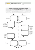 Vorschau - Arbeitsblätter - AB Diálogo: Hacer planes (querer, poder, tener que) - Seite 2