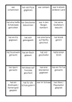 Vorschau - Arbeitsblätter - anda y habla Kärtchen: Bingo de vacaciones - Seite 1