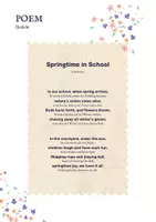 Vorschau - Merkblätter - 🏫 Spring Poem - Englisch spielerisch lernen - Gedichtreise 5 - Seite 2