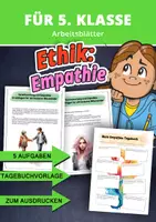 Vorschau - Arbeitsblätter - Ethik 5. Klasse – Verantwortung übernehmen & Empathie zeigen - Deckblatt
