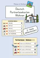 Vorschau - Spiele - Partnerlesekarten Wohnen - Deckblatt