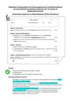 Vorschau - Test - Geschichte Klassenarbeit Russland Kl. 9 / Russisches Imperium - Deckblatt