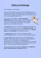 Vorschau - Arbeitsblätter - Materialpaket: Griechische Götter (Gruppenpuzzle, Bildkarten, Spiel) - Seite 2