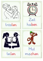 Vorschau - Bildkarten - Gesprächskarten zum Bilderbuch „Das kleine WIR (in der Schule)“ - Seite 2
