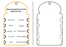 Vorschau - Spiele - Selbstkontrollbogen - Satzglieder - Seite 2