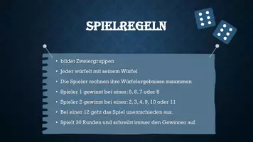 Vorschau - Spiele - Würfel - Duell: Spiel für die Wahrscheinlichkeitsrechnung - Seite 2