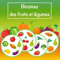 Aperçu - Jeux - Binômes des fruits et légumes - Page de couverture