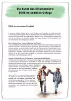 Vorschau - Arbeitsblätter - Ethik 5. Klasse – Soziale Rollen & ethisches Miteinander - Seite 1