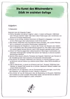Vorschau - Arbeitsblätter - Ethik 5. Klasse – Soziale Rollen & ethisches Miteinander - Seite 2