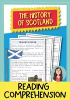 Vista previa - Hojas de trabajo - The history of Scotland: comprensión lectora (inglés) - Portada