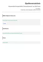Vorschau - Klassenarbeiten - Klassenarbeit Kurzgeschichte "Streuselschnecke" von Julia Franck + Bewertungsbogen & Lösung - Seite 1
