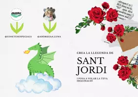 Vista previa - Unidades / Secuencias / Situaciones de Aprendizaje - CREA LA LLEGENDA DE SANT JORDI (CAT) - Portada
