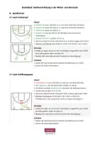 Vorschau - Stundenentwürfe - Basketball: Taktikvermittlung in Mittel- und Oberstufe - Seite 1