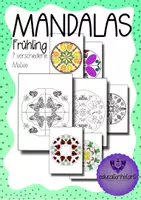 Vorschau - Arbeitsblätter - Mandalas - Frühling - Deckblatt