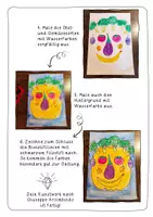Vorschau - Mal- und Bastelvorlagen - Materialpaket Kunstwerkbetrachtungen II - Warhol, Basquiat, Arcimboldo, Richter - Seite 3