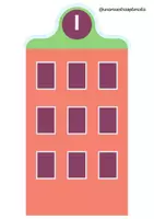 Vista previa - Juegos / Gamificación - LOS EDIFICIOS DE LAS VOCALES, identificación de iniciales - página 3