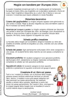 anteprima - Materiale per pittura e bricolage - Maglie da calcio UEFA Euro 24 - Maglie con bandiere per l'Europeo 2024 - Pagina 1