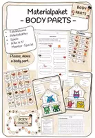Vorschau - Unterrichtsreihen - Unterrichtsreihe Body Parts - Deckblatt