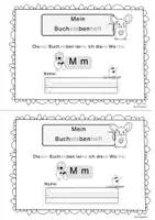 Vorschau - Unterrichtsreihen - Buchstabenheft M, Klasse 1, Buchstaben, schreiben, lesen DaZ - Seite 3