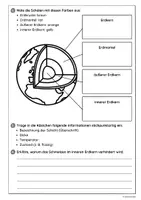Vorschau - Arbeitsblätter - Der Schalenbau der Erde - Seite 2