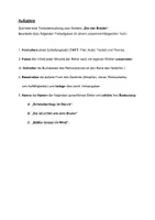 Vorschau - Klassenarbeiten - Klassenarbeit - Gediche - Die vier Brüder - Karoline Stahl - Seite 1