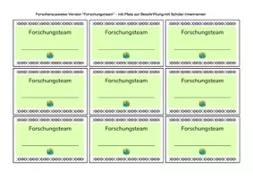 Vorschau - Anderer Materialtyp - Forscherclub: Forscherausweise Sachunterricht - Seite 2