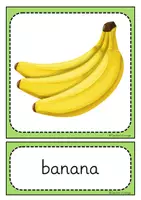 Vorschau - Bildkarten - Fruits- Picture + Word Cards - Seite 2