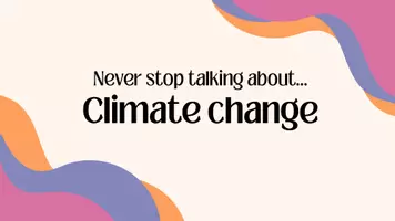 Vorschau - Präsentationen/Tafelbilder - Speaking Practice: Never stop talking about... Climate Change - Seite 1