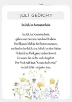 Vorschau - Unterrichtsreihen - 4 GEDICHTE für den JULI: ab 2. Klasse - Seite 1