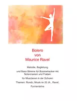 Vorschau - Anderer Materialtyp - Bolero für Boomwhacker 4-stimmig - Deckblatt