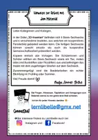 Vorschau - Mal- und Bastelvorlagen - 3D-Insekten - Fensterbild/ Bastelarbeit im Frühling oder Sommer - Seite 1