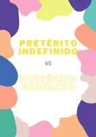 Vista previa - Hojas de trabajo - ¿Pretérito perfecto o indefinido? ¡Vamos a conversar! - Portada