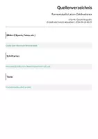 Vorschau - Merkblätter - Formentabelle Latein: Deklinationen - Seite 1