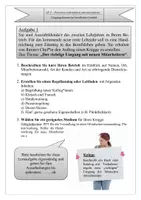 Vorschau - Arbeitsblätter - Lernaufgabe Umgangsformen -> neue Mitarbeiter / Kunden - Seite 1