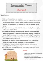 Vorschau - Spiele - Sag es nicht: Steinzeit Edition - Seite 1