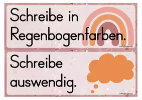 Vorschau - Arbeitsblätter - Lernwörtertraining - Arbeitsblätter und Tafelmaterial - Seite 3