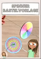 Vorschau - Mal- und Bastelvorlagen - Spinner Bastelvorlage - Deckblatt