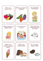 anteprima - Altro tipo di materiale - CONVERSATION CARDS - FOOD - Pagina 3