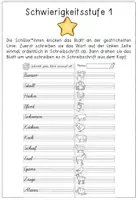 Vorschau - Arbeitsblätter - Schreibschrift SAS - Training - Arbeitsblatt Mix - Schulausgangschrift - Seite 1