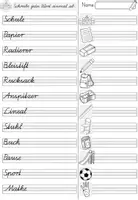 Vorschau - Arbeitsblätter - Schreibschrift SAS - Training - Arbeitsblatt Mix - Schulausgangschrift - Seite 3