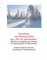 Vorschau - Anderer Materialtyp - Der Winter von Vivaldi für Glockenspiele 3-stimmig - Deckblatt