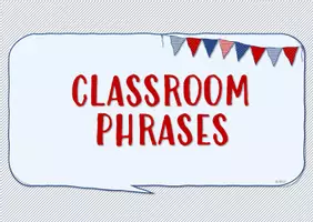 Vorschau - Poster - Classroom Phrases English / Englisch Klasse 5-10 - Seite 1