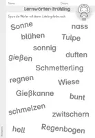 Vorschau - Arbeitsblätter - Frühling | Lernwörter Klasse 2 - Seite 2