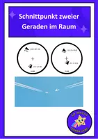 Vorschau - Stundenentwürfe - Einführung Schnittpunkt von Geraden im Raum – Unterrichtsentwurf Mathematik - Deckblatt