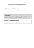 Vorschau - Stundenentwürfe - Einführung Schnittpunkt von Geraden im Raum – Unterrichtsentwurf Mathematik - Seite 3