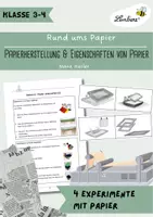 Vorschau - Unterrichtsreihen - Papierherstellung und Eigenschaften von Papier - Deckblatt